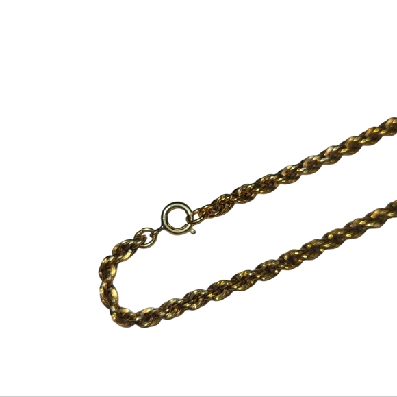 VINTAGE CARAVELLE WATCH PENDANT NECKLACE SWISS GOLD TONE 14.5IN WOMENS - Picture 7 of 10